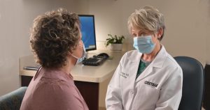 Photo of Cheryl Preece with Dr. Vickie Morgan