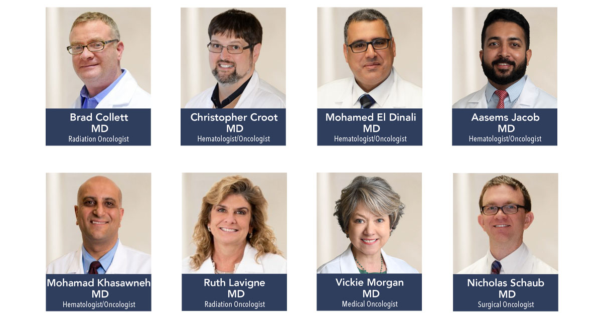 Photo of 8 PMC Oncologists