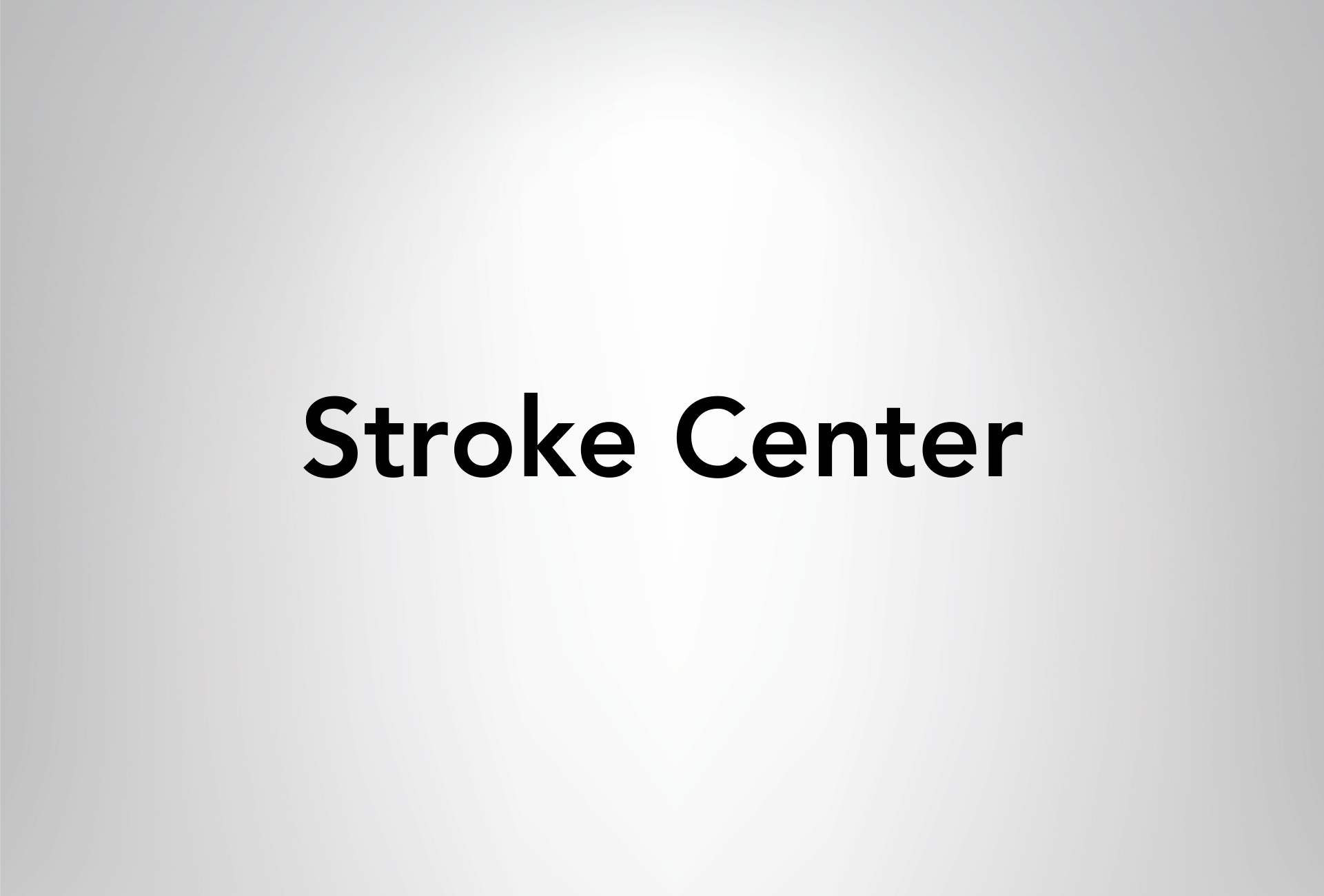 Stroke Center