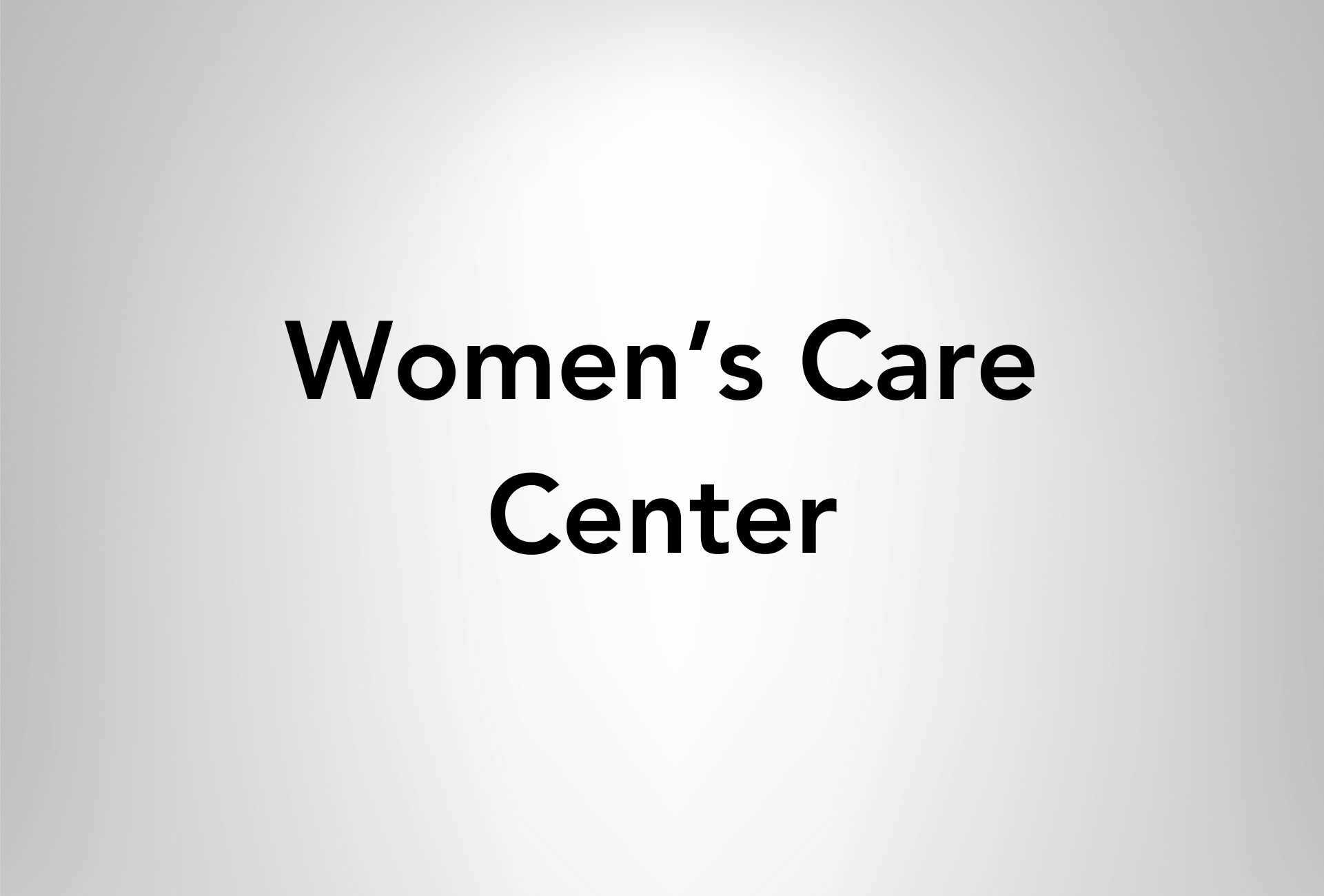 Women's Care Center