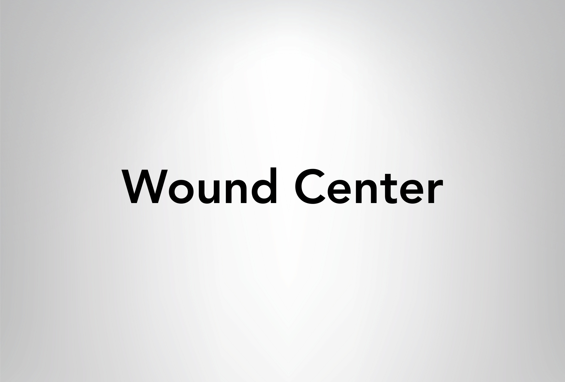 Wound Center