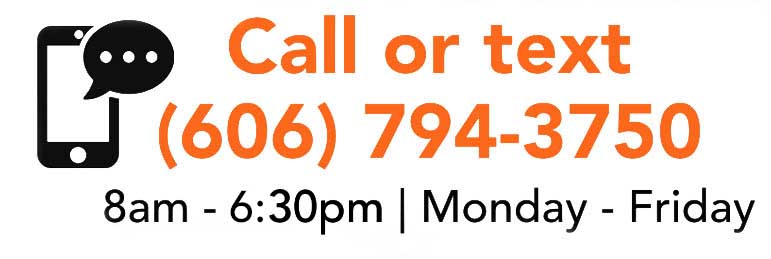 Call or text 606-794-3750
