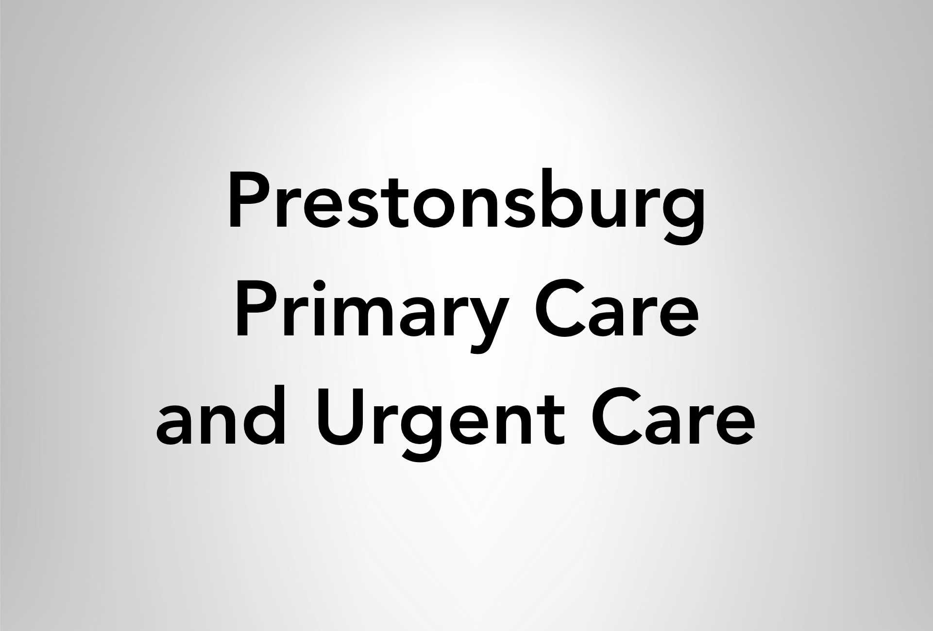 Prestonsburg Primary and Urgent Care
